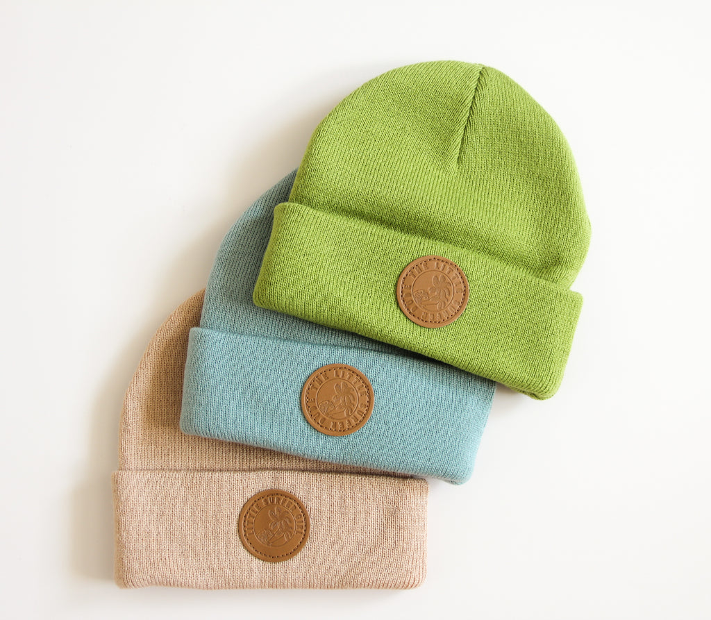 Lime Little Surfer Dude Beanie The Little Surfer Dude