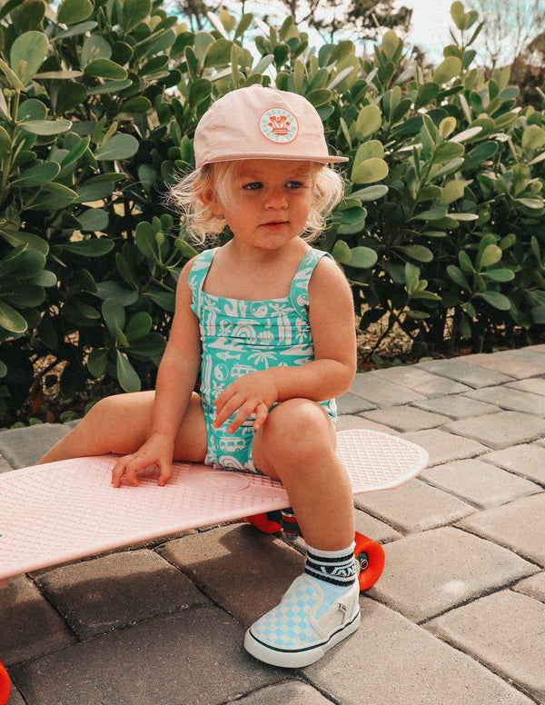 Adorable Little Surfer Dude and Surfer Girl Swimwear for Summer Fun!