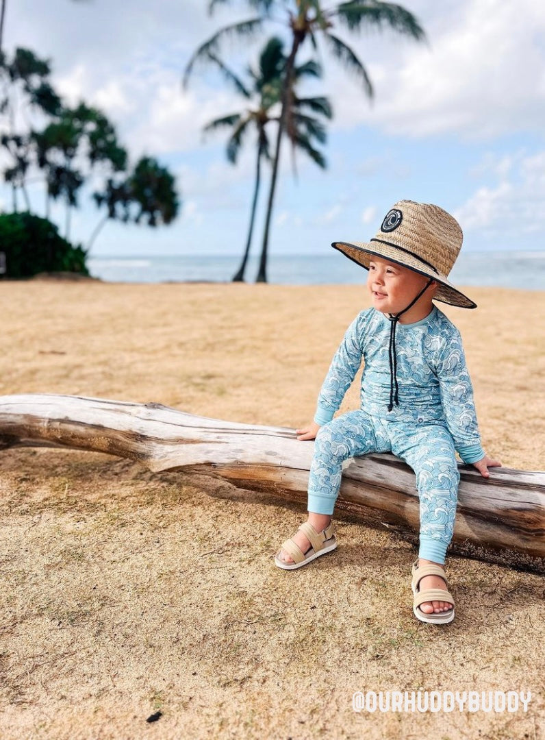 Two Piece Toddler Bamboo Set Waves
