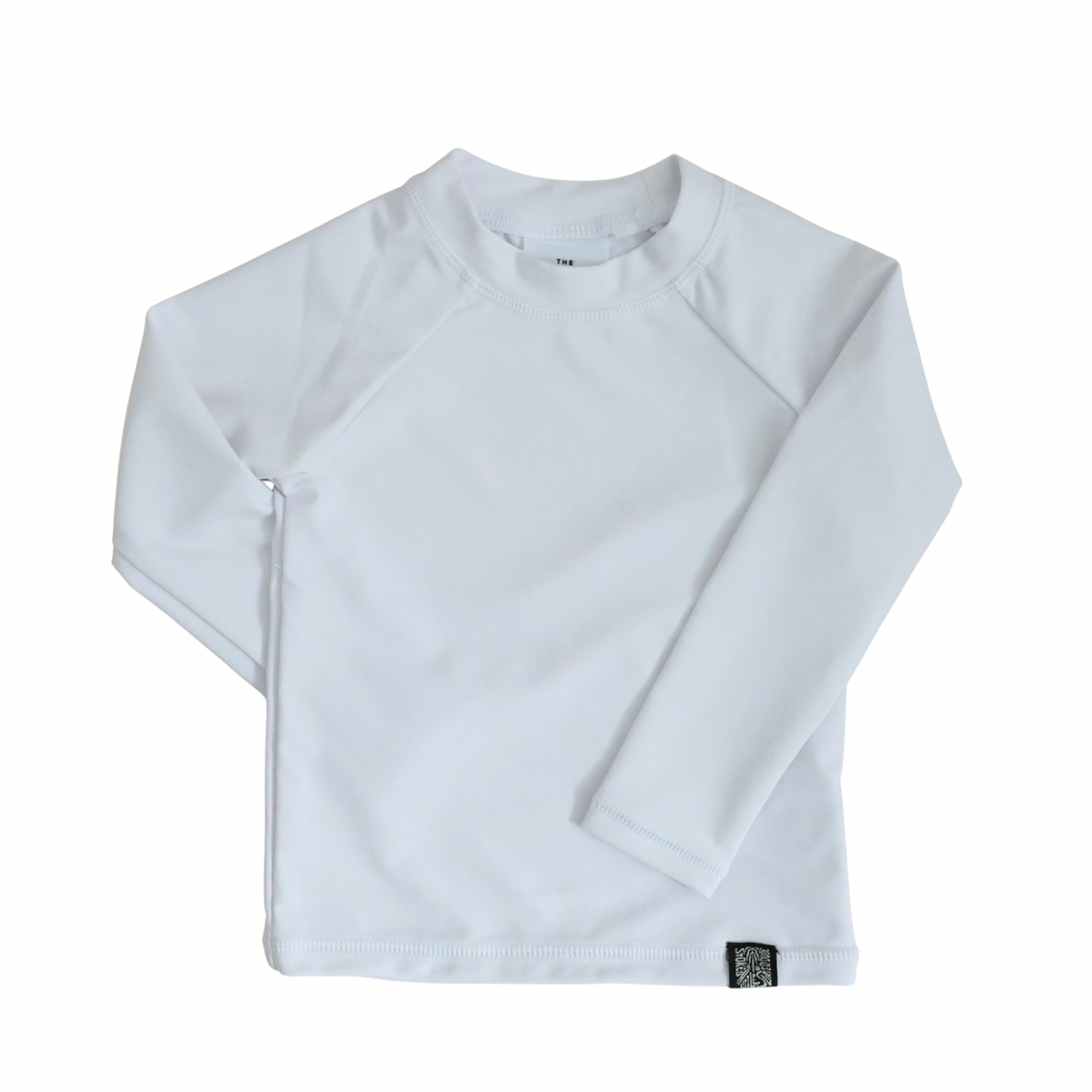 White Rashguard – The Little Surfer Dude