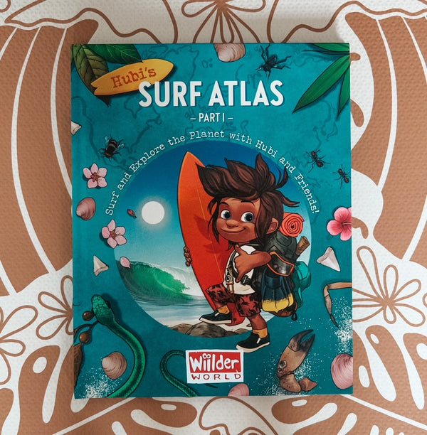 Book bundle Hubi's Surf Atlas + Wiilder Adventures A-Z Bundle
