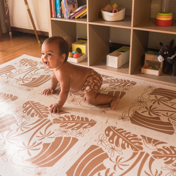 Childlike Behavior Baby Play Mat Tiles - Non Toxic Foam Floor Mat